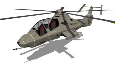 超精细直升机模型 Helicopter (33)